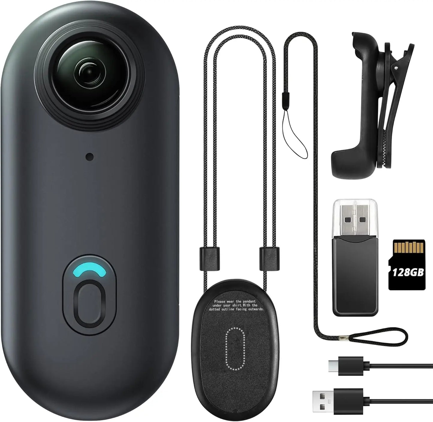 SNAPCAM – Mini Action Camera (1080P) + Pack